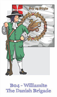B04 Battle of the Boyne - The Danish Brigade - Warfare Miniatures USA
