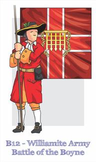 B12 Battle of the Boyne Williamite Bundle Deal - Warfare Miniatures USA