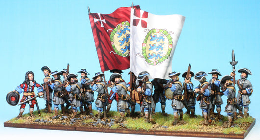 B006 Firing Line (no pikes or grenadiers) - Warfare Miniatures USA