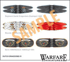 FC108 Dutch Dragoon Regiments - Warfare Miniatures USA