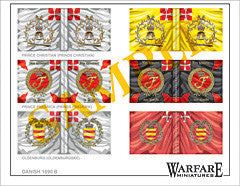 F004 Danish Foot 2 (Williamite) - Warfare Miniatures USA