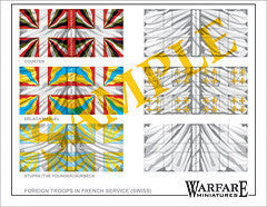 FF008 French Foreign Regiments 3 (Swiss) - Warfare Miniatures USA