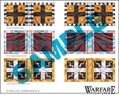 FR017 Streltsy Company Flags 4 - Warfare Miniatures USA