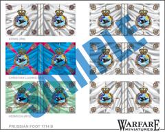 FP002 Prussian Foot 1714 B - Warfare Miniatures USA