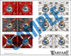 FP003 Prussian Foot 1714 C - Warfare Miniatures USA