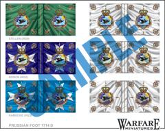 FP004 Prussian Foot 1714 D - Warfare Miniatures USA