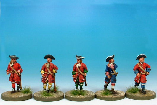 WLOA06 Pikemen Advancing - Warfare Miniatures USA