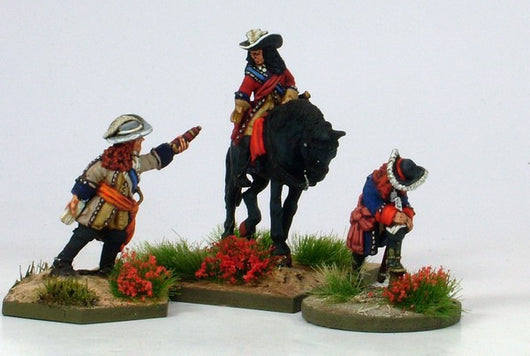 WLOA20 Staff Officer Group - Warfare Miniatures USA