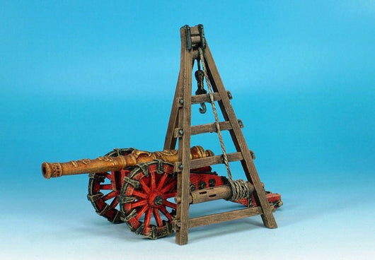 WLOA925 Siege Equipment - A-Frame Gun Gin - Warfare Miniatures USA