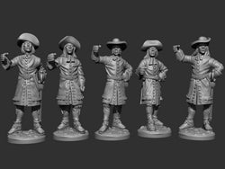 LOABRS01 Early Pikemen Standing (PRE-ORDER)