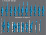 WSSBAT5 French Foot Battalion - Mid to Late War Equipment (PRE-ORDER)