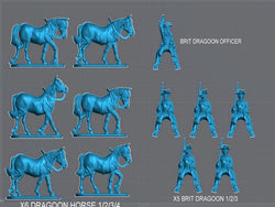 WSSSQN04 British Dragoons - 2nd+ Squadron (PRE-ORDER)
