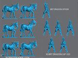 WSSSQN06 British Dragoons - 2nd+ Squadron  (Fur Caps) (PRE-ORDER)