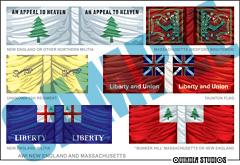 AWI08 American Flags H - Warfare Miniatures USA