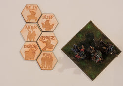 A002 Beneath the Lily Banners Order Markers - Warfare Miniatures USA