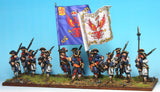 B016 Advancing (no pikes or grenadiers) - Warfare Miniatures USA