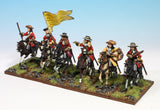 WLOA58 Mounted Dragoons in Hats - Warfare Miniatures USA