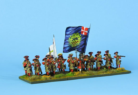 DB2 Danish Battalion Firing and Loading - Warfare Miniatures USA