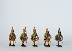 DN02 Danish Grenadiers Marching - Warfare Miniatures USA