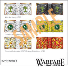 FC101 Dutch Cavalry Standards - Warfare Miniatures USA