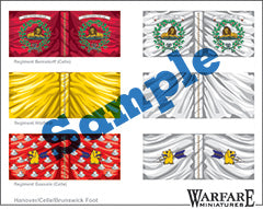 BSK01 Hanover/Celle/Brunswick Foot A - Warfare Miniatures USA