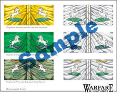 BSK02 Brunswick Foot B - Warfare Miniatures USA