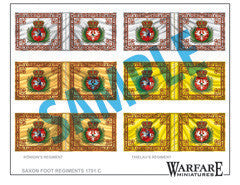 FS003 Saxon Infantry 03 - Warfare Miniatures USA