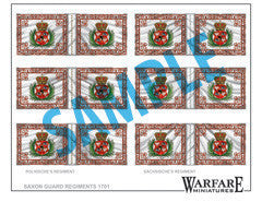 FS012 Saxon Infantry 12 - Warfare Miniatures USA