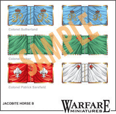FJC101 Irish Jacobite Cavalry - Warfare Miniatures USA