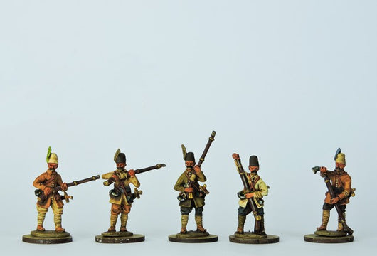 OT08 Tufeckci Musketeers Loading - Warfare Miniatures USA