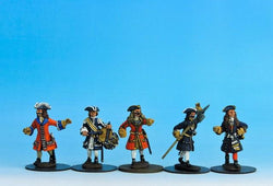 PN03 Prussian Command Marching - Warfare Miniatures USA