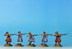 PN04 Prussian Musketeers Firing - Warfare Miniatures USA