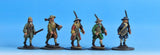 V01 Civilians with Matchlocks in Coats - Warfare Miniatures USA