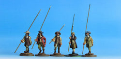 V05 Civilians with Open Hands in Waistcoats - Warfare Miniatures USA