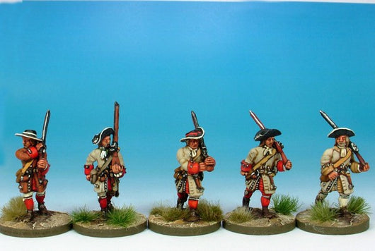 WLOA03 Musketeers Marching - Warfare Miniatures USA