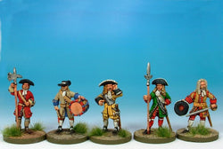 WLOA07 Command Standing - Warfare Miniatures USA