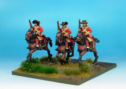 WLOA31 Cavalry Troopers on Galloping Horses - Warfare Miniatures USA
