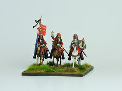 WLOA63 Mounted French Dragoons Command - Warfare Miniatures USA