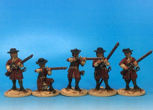 WLOA80 Musketeers with Apostles - Warfare Miniatures USA