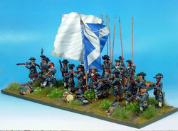 B023 Infantry with Apostles UNDER PRESSURE with pikes - Warfare Miniatures USA