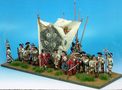 B007 At Ease with Pikes - Warfare Miniatures USA