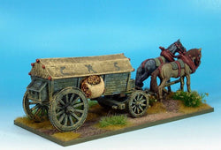 WLOA947 Covered Wagon, Reinforced, Variant #2 - Warfare Miniatures USA