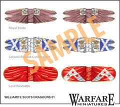 FC110 Williamite Scots Dragoons - Warfare Miniatures USA