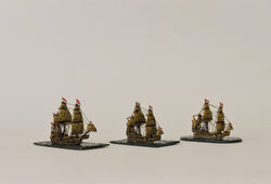 ARD013 Dutch Admiralty VOC/GWC Indiamen, One 52 Gun and Two 38 Gun